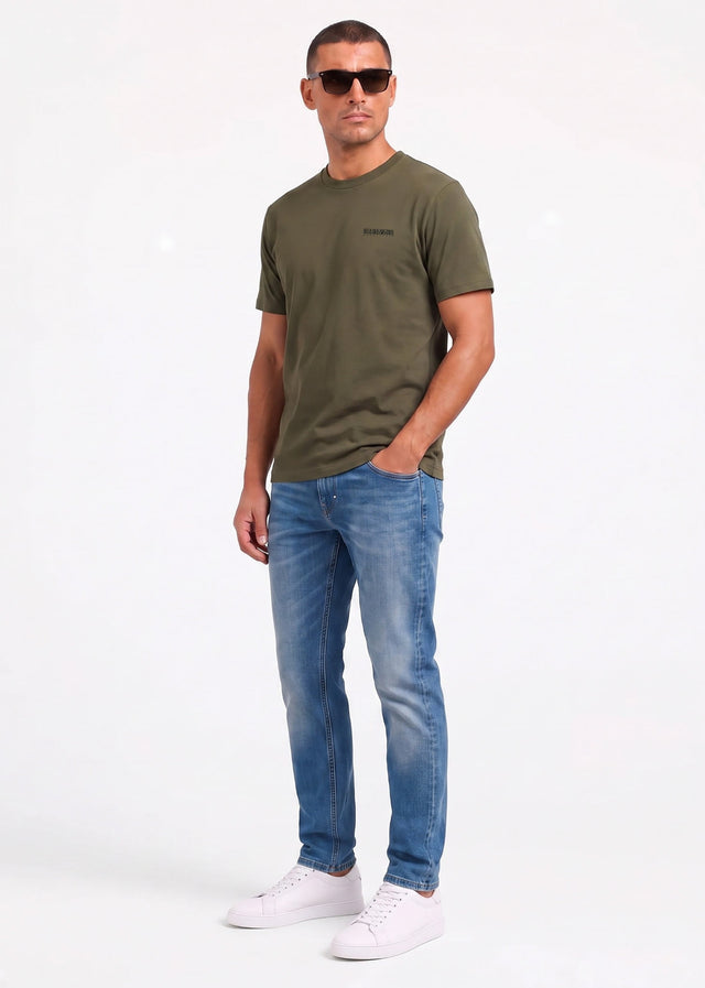Napapijri T-Shirts S yourte ss - olive night