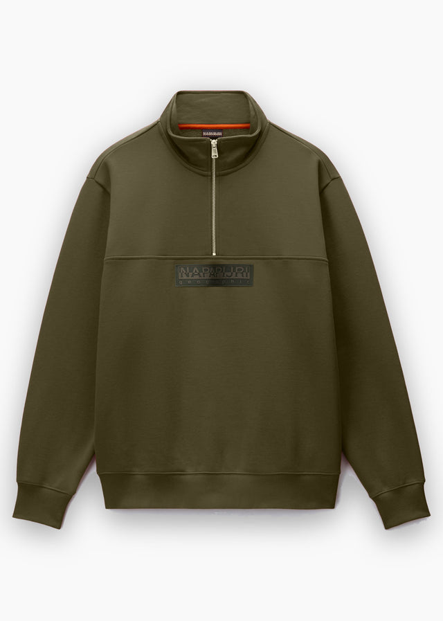 Napapijri Pullover B box logo hz wi - olive night