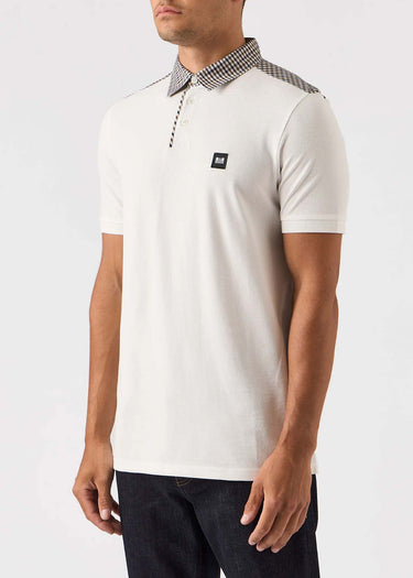 Weekend Offender Polo's Costa - winter white house check