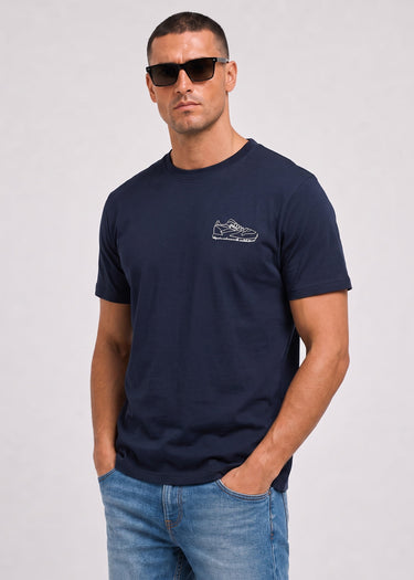 Weekend Offender T-shirts Classicus - navy