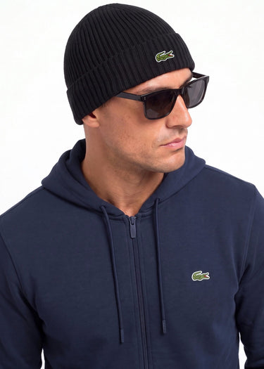 Lacoste Petten Knitted cap - black