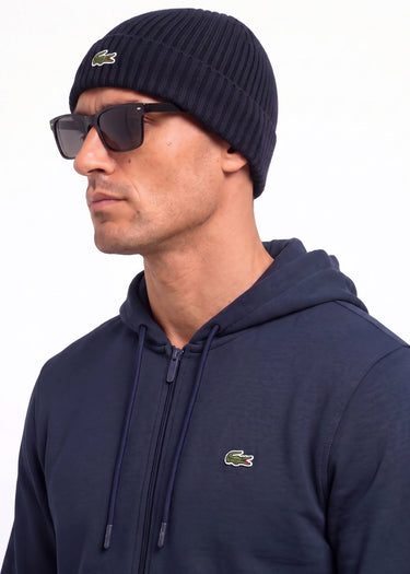 Lacoste Petten Knitted cap - navy blue