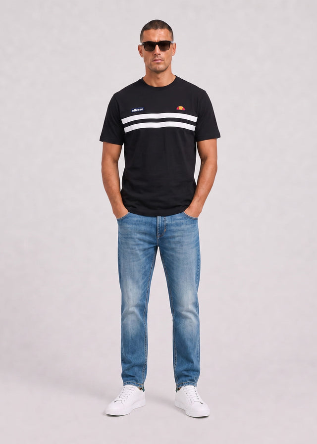 Ellesse T-Shirts Venire tee - black white