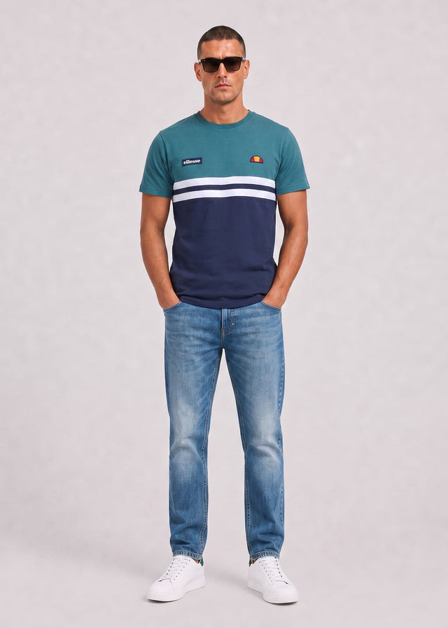Ellesse T-Shirts Venire tee - navy teal
