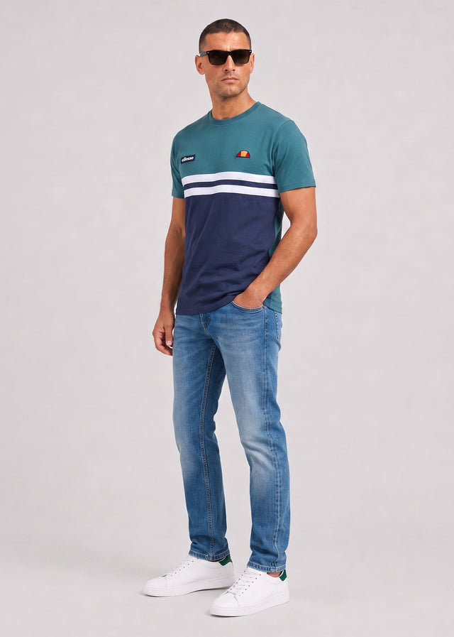 Ellesse T-Shirts Venire tee - navy teal