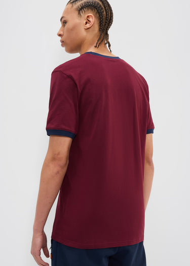 Ellesse T-shirts Ferdorini tee - burgundy
