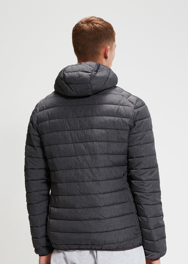 Ellesse Jassen Lombardy padded jacket - dark grey marl