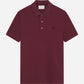 Lyle & Scott Polo's  Tonal eagle polo shirt - burgundy 