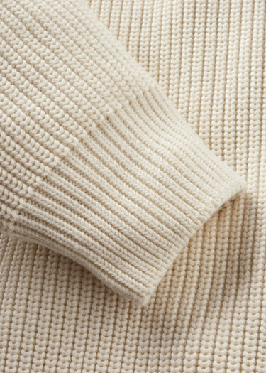 Henri Lloyd Truien Golant ribbed crew - ecru