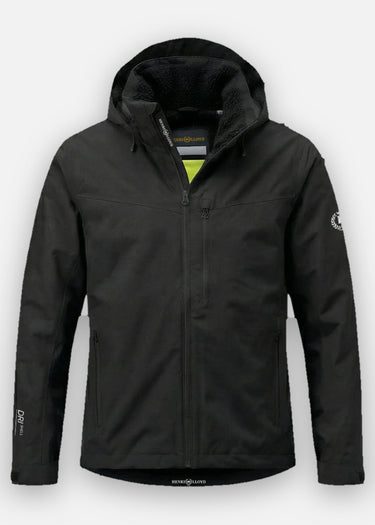 Henri Lloyd Jassen Men's polar breeze hooded jacket - black