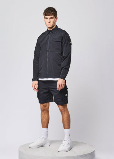 Weekend Offender Korte Broeken Baraki travel stretch cargo - navy