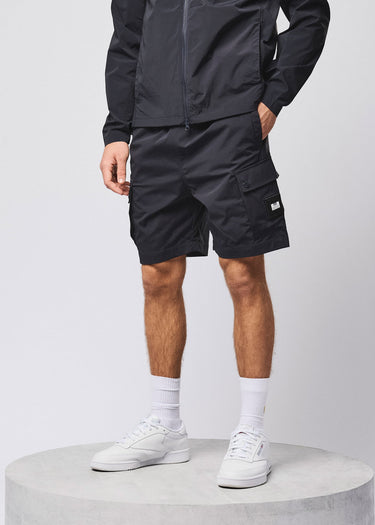 Weekend Offender Korte Broeken Baraki travel stretch cargo - navy