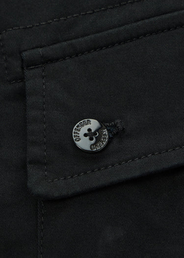 Weekend Offender Korte Broeken Ksar cargo short - black