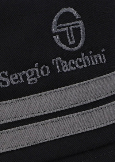 Sergio Tacchini Bucket Hats Stoneham classic bucket hat - black