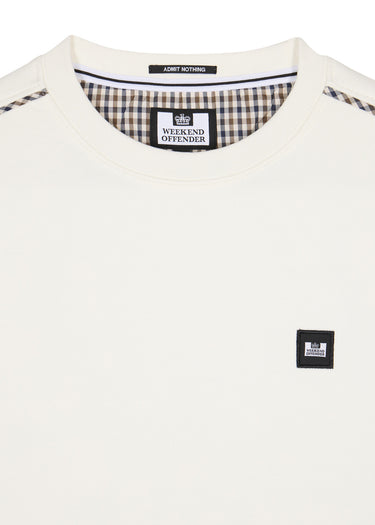Weekend Offender Truien Vega - winter white house check