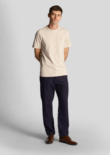 Lyle & Scott T-shirts Tonal eagle t-shirt - cove