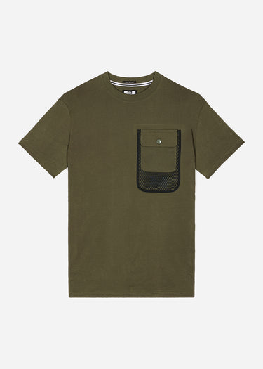 Weekend Offender T-shirts Lens - dark green