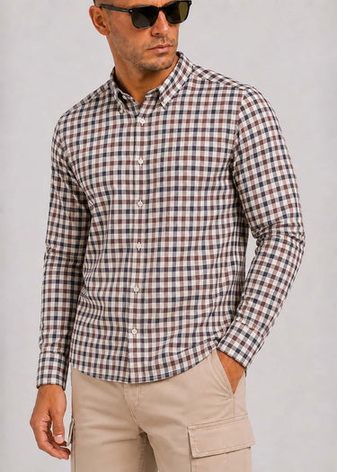 Aquascutum Overhemden Iconic shirt - club check