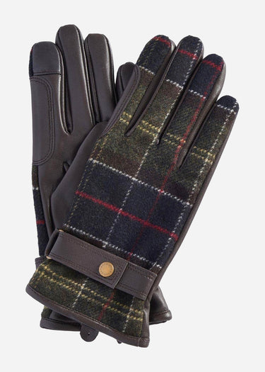 Barbour Handschoenen Newbrough tartan gloves - classic