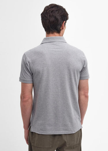 Barbour Polo's Lightweight sports polo - grey marl
