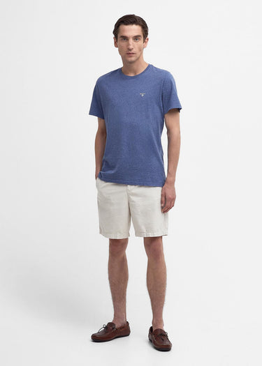 Barbour T-shirts Tartan sports tee - chambray