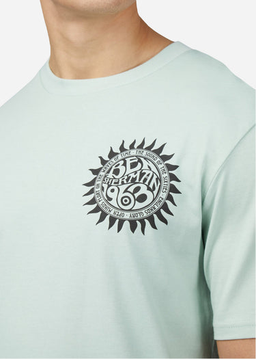 Ben Sherman T-shirts Festive poster tee - mint