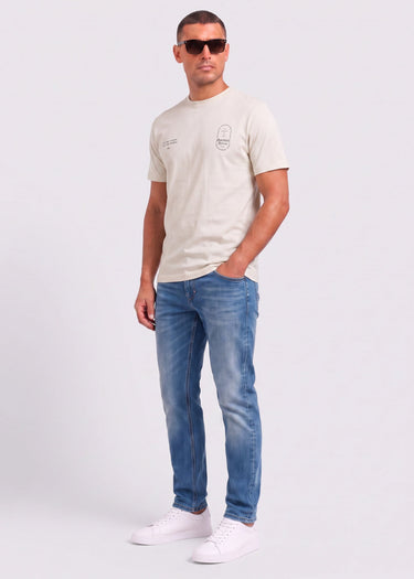Marshall Artist T-shirts Blueprint t-shirt - silver birch