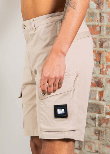 Weekend Offender Korte Broeken Ksar cargo short - stone