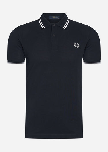 Fred Perry Polo's Twin tipped Fred Perry shirt - navy white