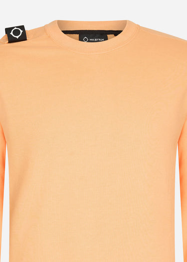 MA.Strum Truien Core crew sweat - peach