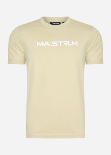 MA.Strum T-shirts Chest print tee - ash