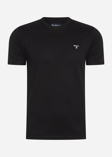 Barbour T-shirts Essential sports tee - black
