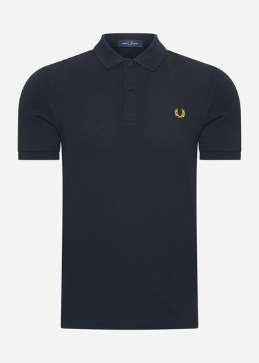 Fred Perry Polo's Plain fred perry shirt - navy honeycomb