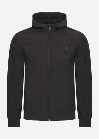 Farah Jassen Rudd softshell jacket - black