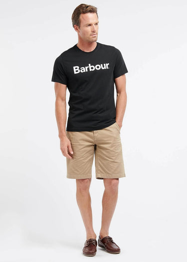 Barbour T-shirts Logo tee - black
