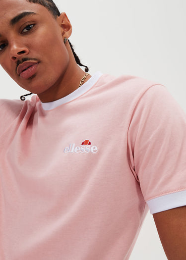 Ellesse T-shirts Meduno tee - light pink white