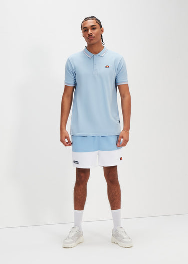 Ellesse Polo's Rooks polo - light blue light pink white