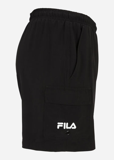 Fila Zwembroeken Salerno cargo beach short - black