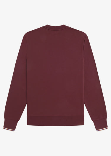 Fred Perry Truien Crew neck sweatshirt - oxblood ecru