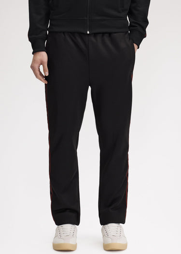 Fred Perry Broeken Contrast tape track pant - black