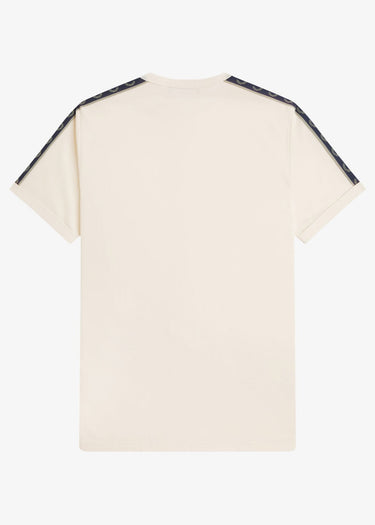 Fred Perry T-shirts Contrast tape ringer t-shirt - ecru