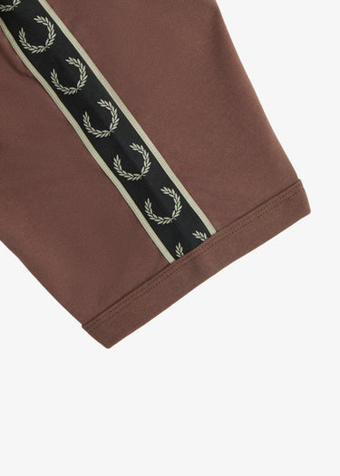 Fred Perry T-shirts Contrast tape ringer t-shirt - brick warm grey