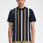 Fred Perry T-shirts  Gradient stripe t-shirt - navy 