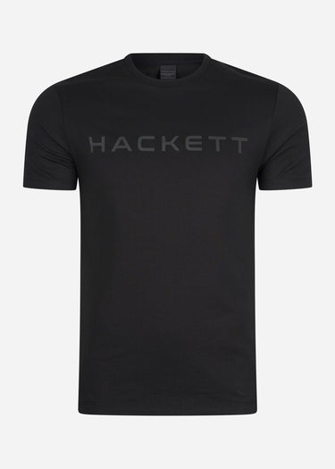 Hackett London T-shirts Essential tee - blk grey