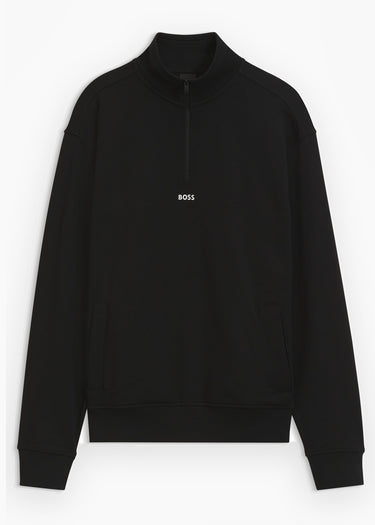 Hugo Boss Pullover Ze smallzip - black