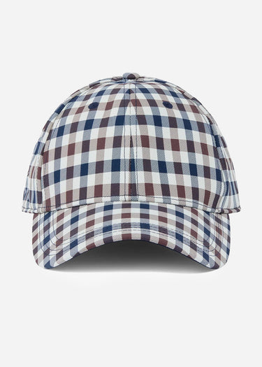 Aquascutum Petten Lamina baseball cap - club check