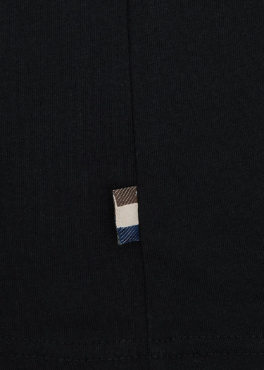 Aquascutum T-shirts Big logo t-shirt - black