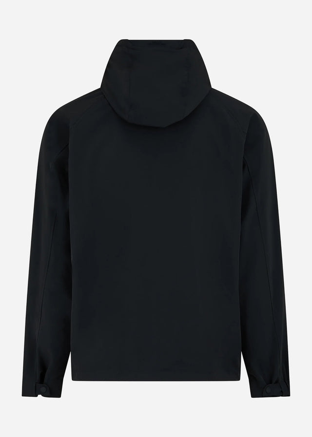 Aquascutum Jackets Shell sp hooded jacket - black