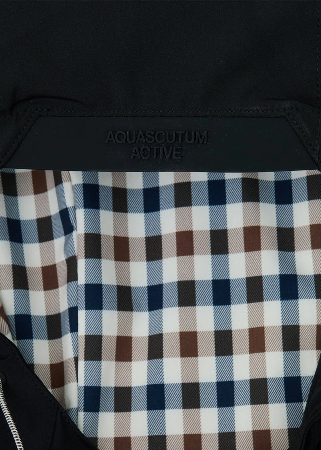 Aquascutum Jackets Shell sp hooded jacket - black