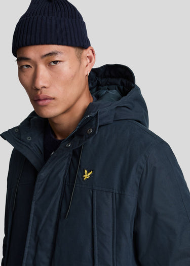 Lyle & Scott Jassen Microfleece parka 2.0 - dark navy